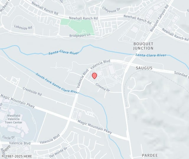 Location Map: 23501 Cinema Drive Valencia, CA 91355