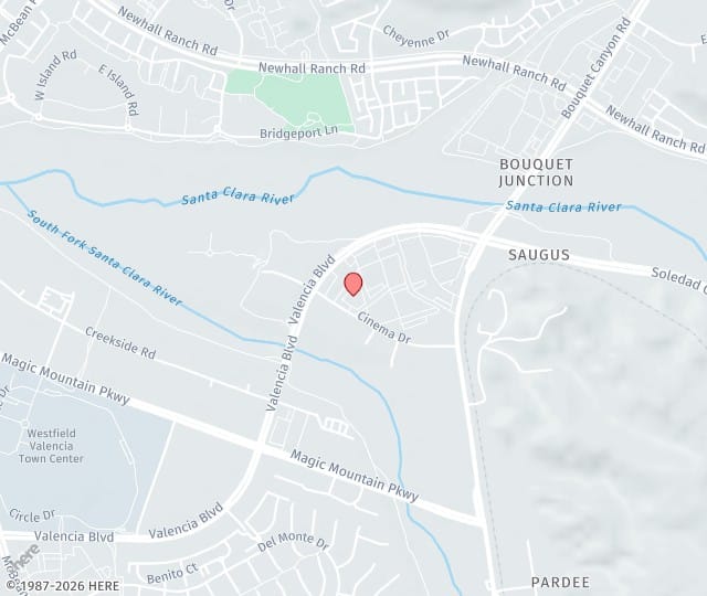 Location Map: 23501 Cinema Drive Valencia, CA 91355