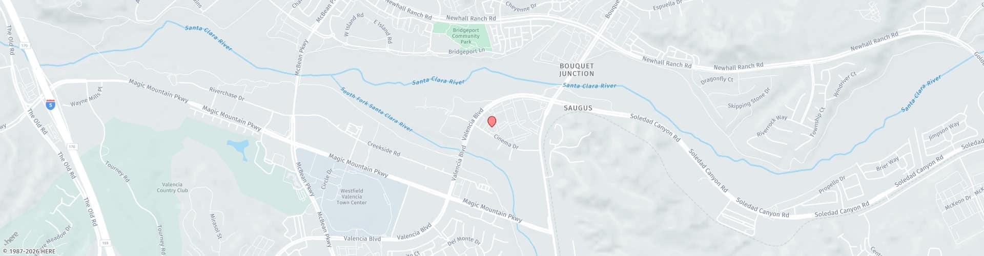 Location Map: 23501 Cinema Drive Valencia, CA 91355