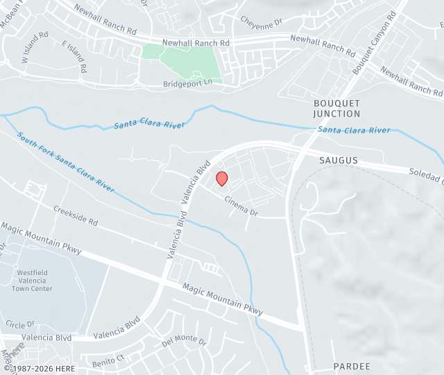 Location Map: 23501 Cinema Drive Valencia, CA 91355